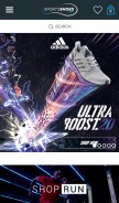 How sportsshoes.com looks like on a mobile device such as an iPhone.