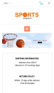 How sportsvariety.com looks like on a mobile device such as an iPhone.