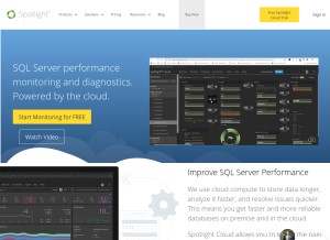 How spotlightessentials.com looks like on a tablet such as an iPad.