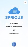 How sprious.com looks like on a mobile device such as an iPhone.