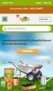 How spsagro.com looks like on a mobile device such as an iPhone.