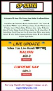 How spsatta.com looks like on a mobile device such as an iPhone.