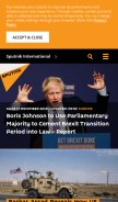 How sputniknews.com looks like on a mobile device such as an iPhone.