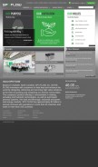 How spxflow.com looks like on a mobile device such as an iPhone.