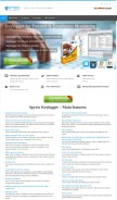 How spyrix.net looks like on a mobile device such as an iPhone.