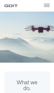 How sra.com looks like on a mobile device such as an iPhone.