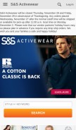 How ssactivewear.com looks like on a mobile device such as an iPhone.