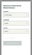 How ssga.com looks like on a mobile device such as an iPhone.
