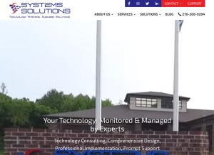How ssi-net.net looks like on a tablet such as an iPad.
