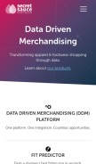 How sspinc.io looks like on a mobile device such as an iPhone.