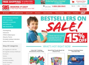 How ssww.com looks like on a tablet such as an iPad.