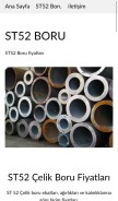 How st52boru.com looks like on a mobile device such as an iPhone.