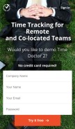 How staff.com looks like on a mobile device such as an iPhone.