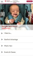 How stanfordchildrens.org looks like on a mobile device such as an iPhone.