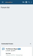 How stangnet.com looks like on a mobile device such as an iPhone.