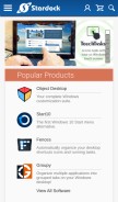 How stardock.com looks like on a mobile device such as an iPhone.