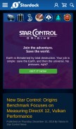 How stardock.net looks like on a mobile device such as an iPhone.