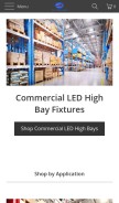 How starsandstripeslighting.com looks like on a mobile device such as an iPhone.