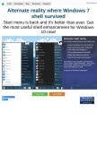 How startisback.com looks like on a mobile device such as an iPhone.