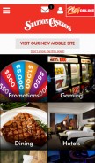 How stationcasinos.com looks like on a mobile device such as an iPhone.