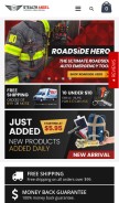 How stealthangelsurvival.com looks like on a mobile device such as an iPhone.