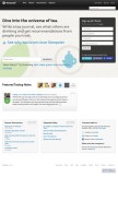 How steepster.com looks like on a mobile device such as an iPhone.