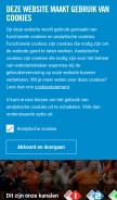 How ster.nl looks like on a mobile device such as an iPhone.