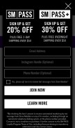 How stevemadden.com looks like on a mobile device such as an iPhone.