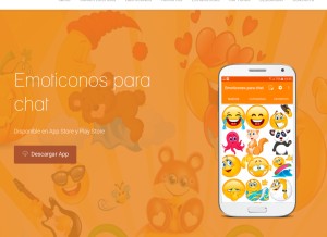 How stickerslove.app looks like on a tablet such as an iPad.