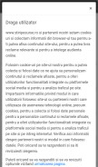 How stiripesurse.ro looks like on a mobile device such as an iPhone.