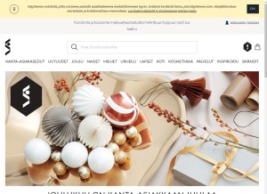 How stockmann.com looks like on a tablet such as an iPad.