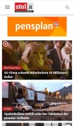 How stol.it looks like on a mobile device such as an iPhone.