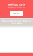How storyworth.com looks like on a mobile device such as an iPhone.