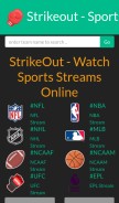 How strikeout.nu looks like on a mobile device such as an iPhone.