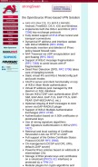 How strongswan.org looks like on a mobile device such as an iPhone.