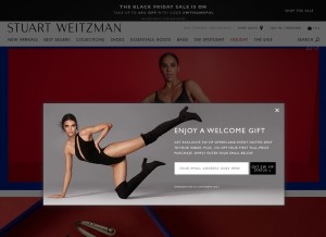 How stuartweitzman.com looks like on a tablet such as an iPad.