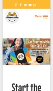 How studentreasures.com looks like on a mobile device such as an iPhone.