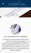 How studioturi.com looks like on a mobile device such as an iPhone.