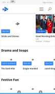 How stvqa.tv looks like on a mobile device such as an iPhone.