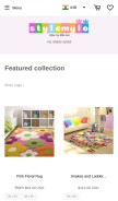 How stylemylo.com looks like on a mobile device such as an iPhone.