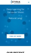 How styria.ai looks like on a mobile device such as an iPhone.
