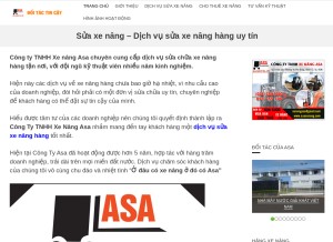 How suaxenang.com looks like on a tablet such as an iPad.