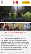How sudouest.fr looks like on a mobile device such as an iPhone.
