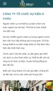How sukienachau.com looks like on a mobile device such as an iPhone.