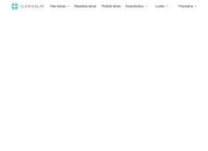 How summarum.fi looks like on a tablet such as an iPad.