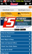 How summitracing.com looks like on a mobile device such as an iPhone.