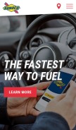 How sunoco.com looks like on a mobile device such as an iPhone.