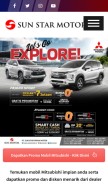 How sunstarmotor.id looks like on a mobile device such as an iPhone.