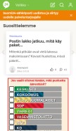 How suomi24.fi looks like on a mobile device such as an iPhone.