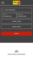 How super8.com looks like on a mobile device such as an iPhone.